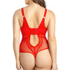 Parfait Lingerie Bodysuit PARFAIT Mia Dot P6017 Women's Sexy Wire-free Bodysuit Lingerie - Racing Red