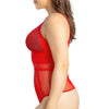 Parfait Lingerie Bodysuit PARFAIT Mia Dot P6017 Women's Sexy Wire-free Bodysuit Lingerie - Racing Red