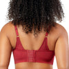 Parfait Lingerie PARFAIT Mia Lace P5951 Women's Full Busted Lightly Padded Wire Free Bra - Rio Red