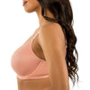 Parfait Lingerie PARFAIT Pearl P60921 Women's Non-padded Seamless Minimizer Full Busted Bra - Peach Beige