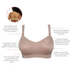 Parfait Lingerie PARFAIT Holly NB501 Full Seamless Non-Padded Wirefree Nursing Bra - Warm Sand