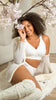 Parfait Lingerie Bralette Adriana Wire-Free Full Bust Supportive Bralette - Pearl white