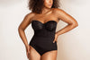 Parfait Lingerie Elissa Full Bust Longline Strapless Bra - Black