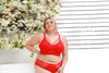 Parfait Lingerie Bralette Mia Wire-Free Full Bust Padded Bralette - Racing Red