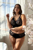 Parfait Lingerie Mia Wire-Free Full Bust Lace Bralette - Black