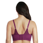 Parfait Lingerie Mia Dot Wire-Free Bralette - Blackberry