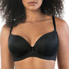 Parfait Lingerie Casey Plunge Molded T-Shirt Bra - Black