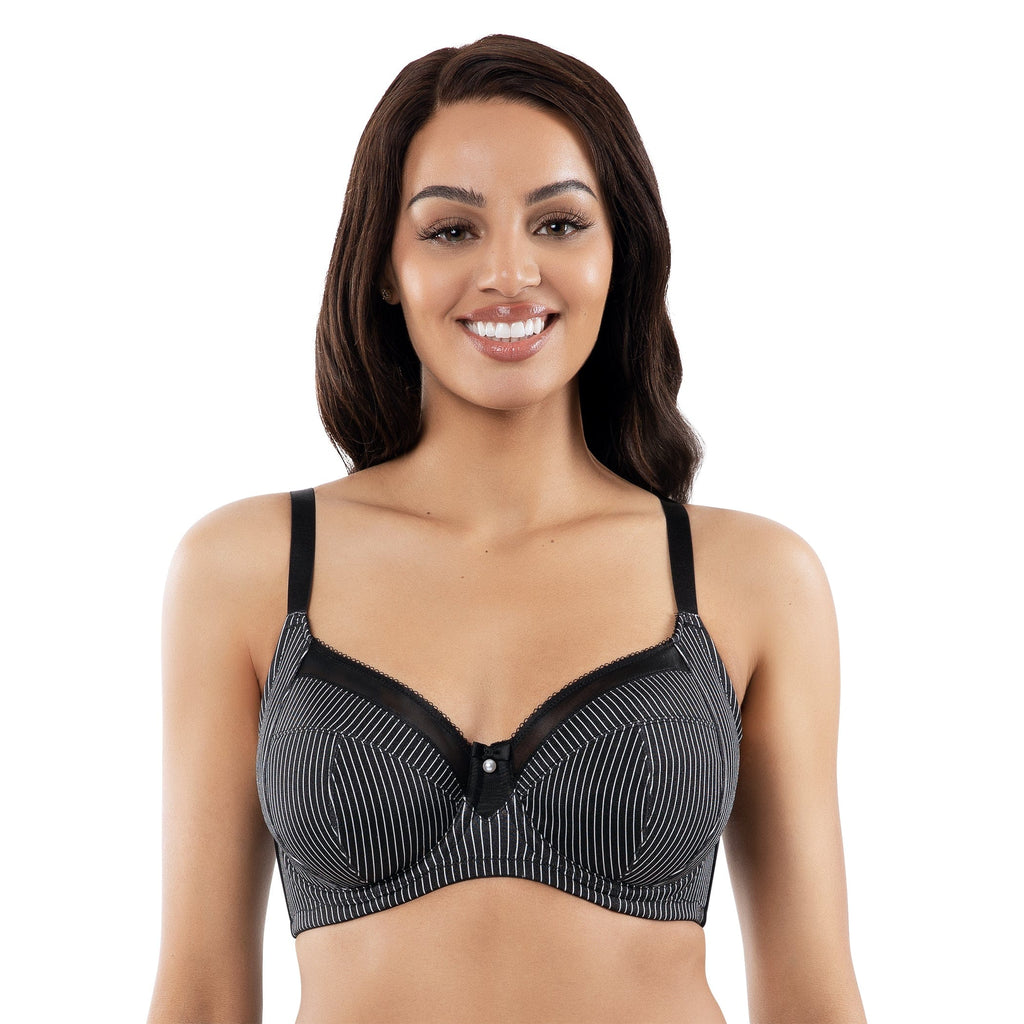 Parfait Lingerie Adele Unlined Wired Bra - Black Stripe