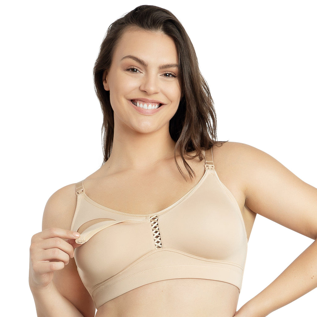 Parfait Lingerie Erika Seamless Wire-Free Nursing Bra - Bare