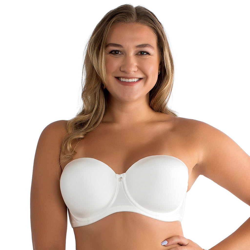 Parfait Lingerie Elise Strapless Bra - Pearl White