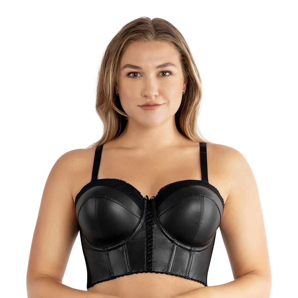 Parfait Lingerie Stevie Longline Strapless Bustier - Black