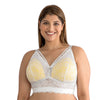 Parfait Lingerie Mia Daisy Wire-Free Bralette - Pearl White