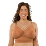 Parfait Lingerie PARFAIT Mia Lace P5951 Women's Full Busted Lightly Padded Wire Free Bra - Cork