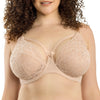Parfait Lingerie PARFAIT Olivia P4000 Full-Busted Unlined Non-Padded Plunge Strappy Lace Bra - Cameo Rose