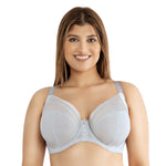 Shea Plunge Unlined Bra - Silver