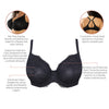 Parfait Lingerie Parfait Amalie Lace Unlined Bra  - Black