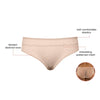 Parfait Lingerie Parfait Luxlacy P9005 Pretty Lace And Mesh Hipster Panty With Extended Sizes - Cameo Rose