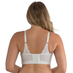 Parfait Lingerie Mia Daisy Wire-Free Bralette - Pearl White