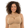 Parfait Lingerie PARFAIT Simplicity P2400 Full Busted Seamless And Smooth Everyday Basic Wirefree Bra With Removable Pads - Bare