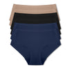 Parfait Lingerie Parfait Seamless Mid-Waist Brief 6 Pack