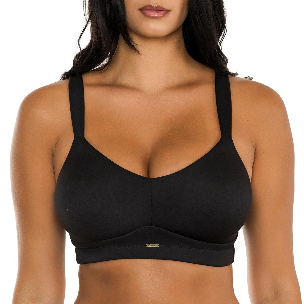 Parfait Lingerie PARFAIT Holly P8000 Full-Busted Seamless Unlined Unpadded Wirefree Bra - Black