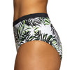 Parfait Lingerie PARFAIT Christy S8055 Microfiber Hipster Bikini Bottom with Comfortable Stretch Fit - Wild Leaves
