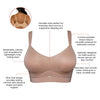 Parfait Lingerie PARFAIT Holly P8000 Full-Busted Seamless Unlined Unpadded Wirefree Bra - Warm Sand