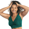 Parfait Lingerie Bralette Adriana Wire-Free Lace Bralette - Emerald