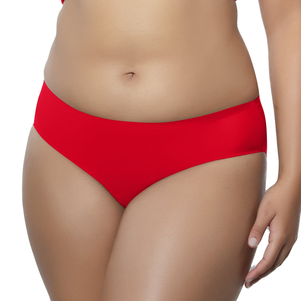 Parfait Lingerie Hipster Bonded Hipster Panty - Racing Red