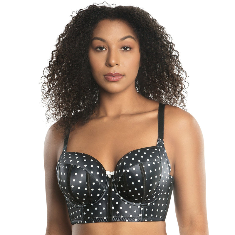 Parfait Lingerie Charlotte Longline Bra - Black Dot