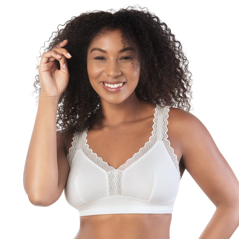 Parfait Lingerie Bralette Dalis Wire Free Bralette - Pearl White