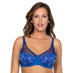 Parfait Lingerie Wire Bra Marrianne Unlined Wire Bra - Blue/Silver