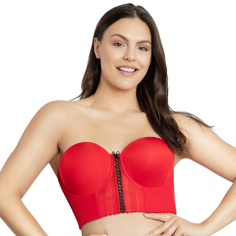 Parfait Lingerie Shea Longline Strapless Bra - Racing Red