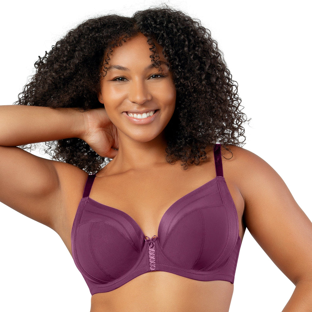 Parfait Lingerie Shea Plunge Unlined Bra - Black Berry