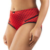 Parfait Lingerie Charlotte High Waist Brief - Racing Red Dot