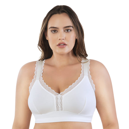 Parfait Lingerie Bralette Dalis Wire Free Bralette - Pearl White