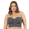 Parfait Lingerie Marissa Longline Strapless Bra - Black Mosaic