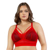 Parfait Lingerie Bralette Mia Dot Wire-Free Bralette - Racing Red