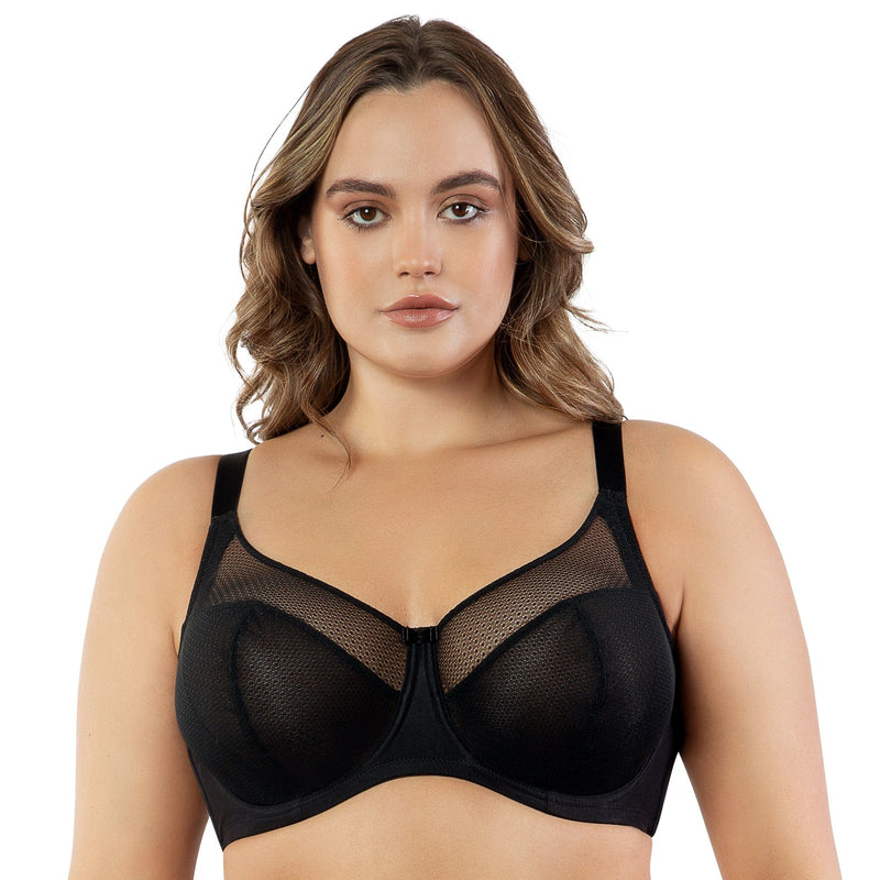 Paige Unlined Wire Bra - Black