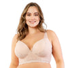 Parfait Lingerie Pearl Longline Plunge Bra  - Cameo Rose