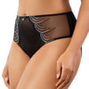 Parfait Lingerie Pearl French Cut - Black