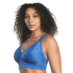 Parfait Lingerie Adriana Wire-Free Lace Bralette  - Sapphire