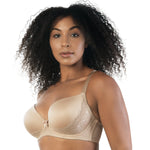 Casey Plunge Molded T-Shirt Bra - E. Nude