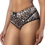 Parfait Lingerie High Waist Charlotte High Waist Brief - Leopard