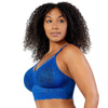 Parfait Lingerie Mia Lace Wire-Free Lace Bralette - Sapphire