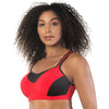 Parfait Lingerie Sports Dynamic Mid-High Impact Sports Bra - Racing red