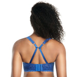 Parfait Lingerie Adriana Wire-Free Lace Bralette  - Sapphire