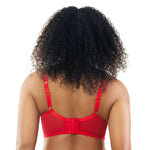 Parfait Lingerie Charlotte Longline Bra - Racing Red Dot