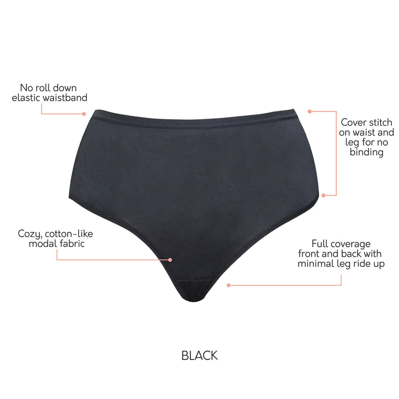 Parfait Lingerie Cozy Brief - Black