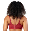 Parfait Lingerie Mia Lace Wire-Free Lace Bralette - Rio Red